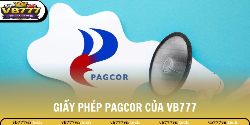 Giấy Phép Hoạt Động 2 Giấy phép PAGCOR của VB777
